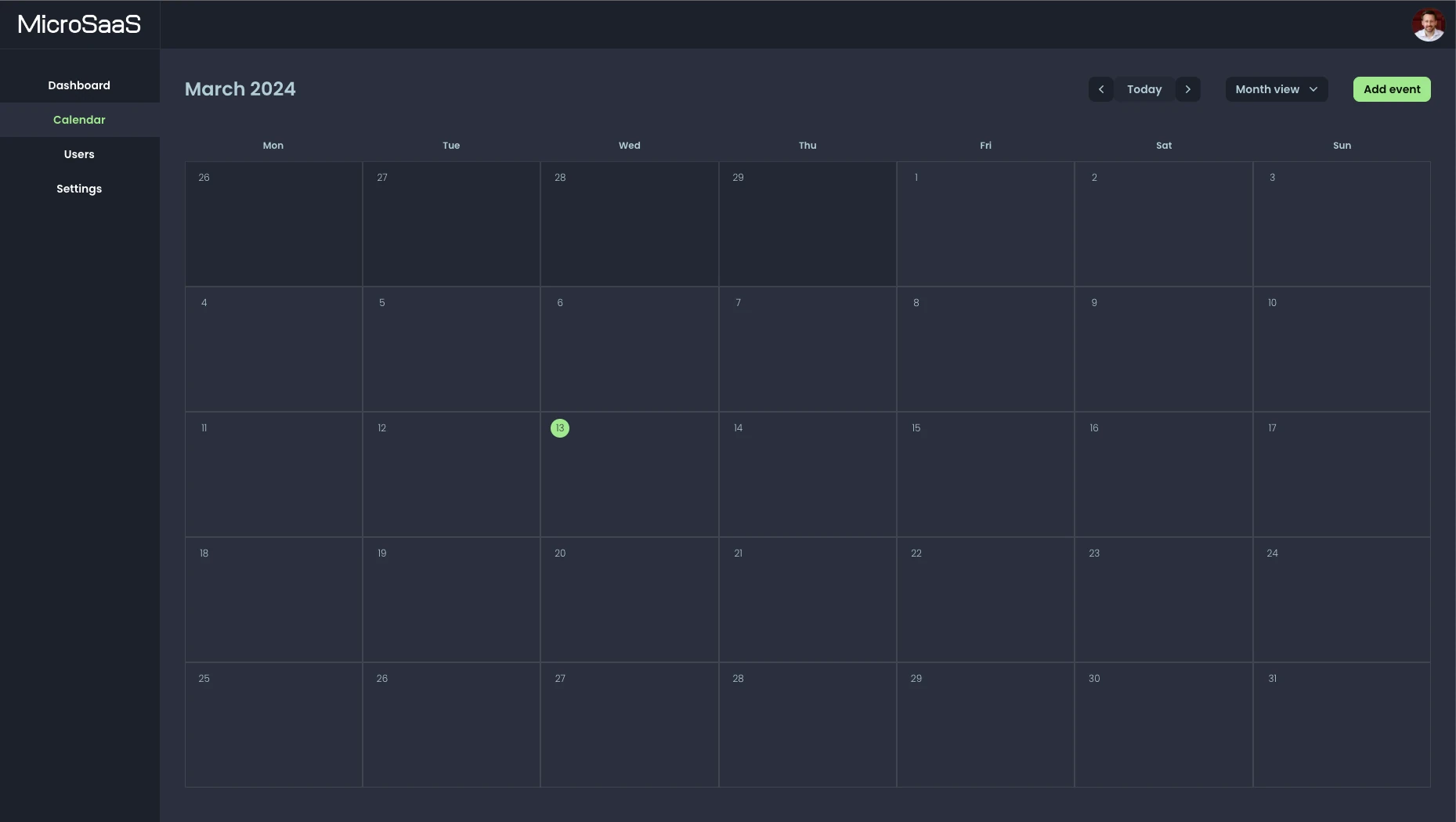 App screenshot